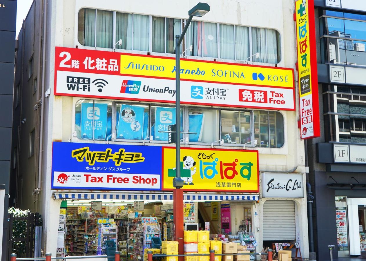 浅草ザ アパートメント Asakusa The Apartment طوكيو المظهر الخارجي الصورة
